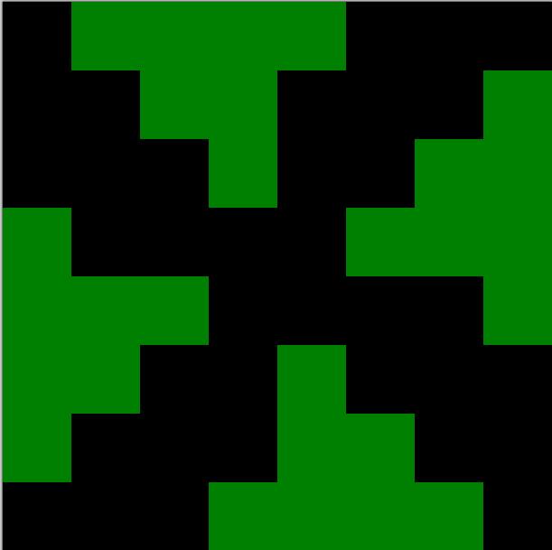 Windows desktop Pattern Editor demonstration showing how to construct the Cargo Net pattern